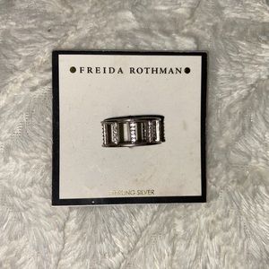 Freida Rothman Caged Sterling Silver Ring